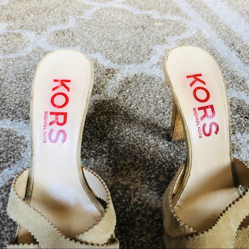 Michael Kors suede sandals
